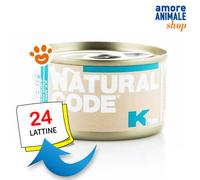 Natural Code Cat Kitten al Tonno Cibo Umido Gatti Lattina da 85 gr
