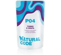 Natural Code Cat Pouches P04 Tonno e Orata Bustina 70 g