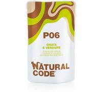 Natural Code Cat Pouches P06 Orata e Verdure Bustina 70 g