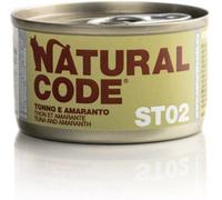 Natural Code Cat Steril 02 Tonno con Amaranto Lattina 85 gr