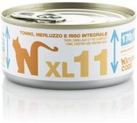 Natural Code XL 11 – Tonno, Merluzzo e Riso Integrale – 170 g