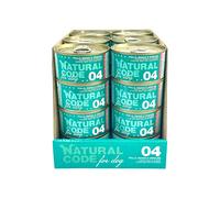 Natural Code DOG 04 Alimento Umido per Cani Pollo Manzo e Verdure 24 x 90 grammi