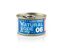 Natural code dog 06 tonno e merluzzo 90gr