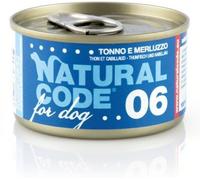 Natural code dog 06 tonno e merluzzo 90gr