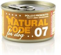 Natural code dog 07 pollo e prosciutto 90gr