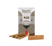 Natural code dog snack K22 barrette manzo 4x25gr