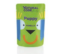 Natural Code For Dog Puppy 100 gr (scadenza: 27/11/2025) - Agnello - Confezione da 20 pezzi - 1° ORDINE? scegli lo sconto BZR5 / BZR20 + 200 punti fedeltà
