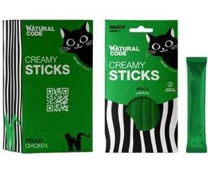 Natural Code Gatto Creamy Snack Pollo 4x14g