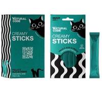 Natural Code Gatto Creamy Snack Pollo e Olio di Pesce 4x14g