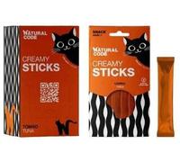 Natural Code Gatto Creamy Snack Tonno 4x14g