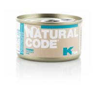 Natural Code Kitten 85 gr - Tonno - Confezione da 24 pezzi - Cibo umido per gatti - 1° ORDINE? scegli lo sconto BZR5 / BZR20 + 200 punti fedeltà