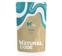 Natural Code Kitten Buste in Acqua di Cottura 70 gr Tonno - confezione da 24 pezzi - Cibo umido per gatti - 1° ORDINE? scegli lo sconto BZR5 / BZR20 + 200 punti fedeltà