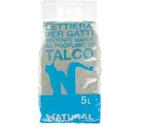Natural Code Lettiera Bentonite Naturale Profumata Talco 5Lt