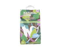 Natural Code Lettiera Vegetale Agglomerante Mais Profumo Talco 3.8 kg