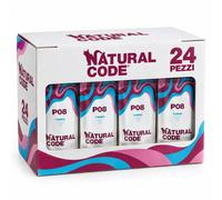 Natural Code P02 Alimento Umido per Gatti Vari Gusti 24 x 70 grammi