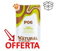 Natural Code P06 Cat Adult all'Orata e Verdure - Bustina Da 70 Gr - CONFEZIONE RISPARMIO