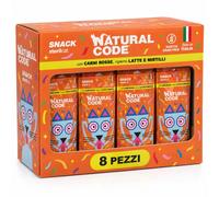 Natural Code Snack Steril per Gatti Sterilizzati più gusti confezione 8 x 60 gr
