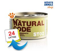 Natural Code ST02 Cat Adult Sterilizzato al Tonno e Amaranto Gatti da 85 gr