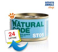 Natural Code ST05 Cat Adult Sterilizzato al Tonno e Pesce Bianco Gatti da 85 gr