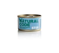 Natural code ST05 tonno e pesce bianco 85gr