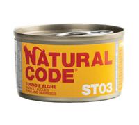 Natural code steril 03 tonno e alghe umido gatto lattina 85 g