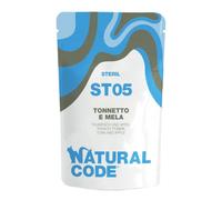 Natural code steril 05 tonnetto e mela umido gatto busta 70 g