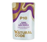 Natural Code Buste in Acqua di Cottura 70 gr: P10 - Tonno e Pesci Bianchi