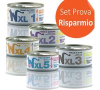 natural code xl scatolette per gatto 170 gr mix gusti 92 pz