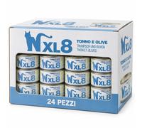 Natural Code XL1 Alimento Umido per Gatti Vari Gusti 24 scatolette x 170 grammi