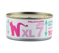Natural Code 7 Cat Adult XL Pollo e Uova - Natural Code 7 Cat Adult XL Pollo e Uova - Lattina Da 170 Gr - CONFEZIONE RISPARMIO