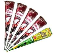 Natural Cones 100% Original 5 pcs x , No PPD, EU Certified, 155 g
