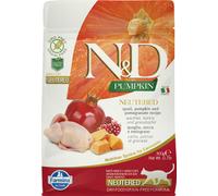 Natural & Delicious Grain Free Neutered Adult con Quaglia, Zucca e Melograno - 300GR