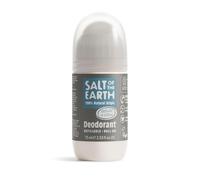 Natural Deodorant Roll On for Men by Salt of the Earth, Pure Armour Vetitver & Citrus - Refillable, Vegan, Long Lasting Protection, Cruelty Free, Made in the UK - 75ml
