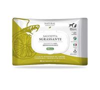 Derbe Natural Derma Pet by Salviette Funzionali Sgrassanti Biodegradabili per Cani Gatti e Cuccioli