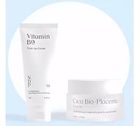 Natural Derma Project Vitamin Tone-Up Cream + Cica Cream Set-Illuminante e le...