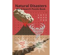Natural Disasters Word Search Puzzle Book: Difficult Mode - 50+ Easy-to-Read Puzzles Print about Earthquakes, Volcanoes, Hurricanes & More | 6 x 9 ... Gift for Vacations, Holidays, and Relaxation!