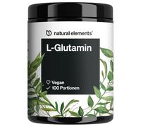 Natural Elements L-Glutammina in Polvere Alta Purezza 500 g Polvere