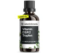 Natural Elements Vitamina D3 e K2 in Gocce K2VITAL Alta Qualità 50 ml