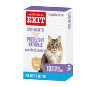 Natural Exit Antiparassitario per Gatti Spot On Naturale con Olio di Neem 5
