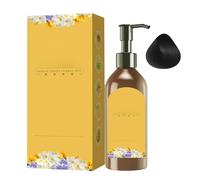 Natural Extract Hair Dye Shampoo - singolo uso floreale profumato colore per capelli, donne anziani, colore per capelli | durevole copertura grigia nonna tintura per capelli, formula delicata per