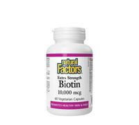 Natural Factors - Biotina a Potenza Extra 10.000 mcg (60 Capsule)