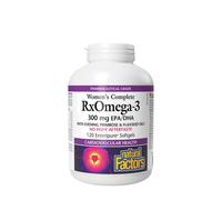 Natural Factors Women’s Complete RxOmega-3 300 mg EPA/DHA (120 Capsule Morbide)