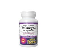 Natural Factors Women’s Complete RxOmega-3 300 mg EPA/DHA (60 Softgel)
