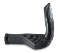 Natural Fit Manopole Comfort Bar Ends Black / Grey