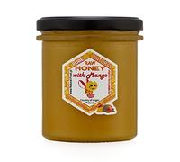 Natural Food - Miele con Aggiunta di Frutta Liofilizzata Per Dolci Pietanze Dolci Tè Aromatizzati Prodotti da Forno Profumo e Gusto Ricchi Peso 430 g con Mango