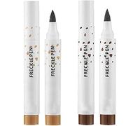 Natural Freckles Makeup Pen,Long Lasting Waterproof Neutral Lightweight Freckle Makeup Tool,Create The Most Effortless Sunkissed (Mixed 2pcs)