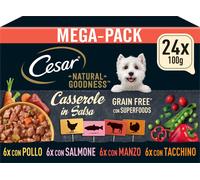 Natural Goodness Casserole Cibo Umido per Cani al gusto di Pollo Tacchino Manzo