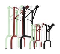 Natural Goods Berlin 2 gambe da tavolo in metallo nero per set di tende da birra, pieghevoli (70 cm x 42 cm), piedini, set da esterno, per giardino e terrazza