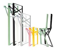 Natural Goods Berlin 2 x Trim per tenda da birra, telaio da tavolo pieghevole e panchina, finiture per tendone (nero, altezza 70,3 x larghezza 42 cm, tavolo da pranzo)