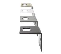 Natural Goods Berlin - Dispenser per sapone liquido, fissaggio a parete, per bagno, corridoio, cucina, montaggio a parete (oro antico)